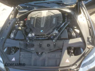 2015 BMW 6 Series 650i xDrive with VIN WBA6B4C55FD761530, listed as a Copart auction lot 75430464 with 18,729 mi miles and Salvage Title. Bid and sale history available at DreamBid. Image 11.