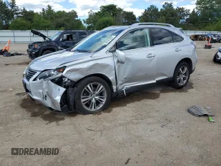 2015 Lexus RX 350 with VIN 2T2BK1BA7FC300143, listed as a Copart auction lot 58147855 with 89,512 mi miles and Salvage title. Bid and sale history available at DreamBid. Image 1.