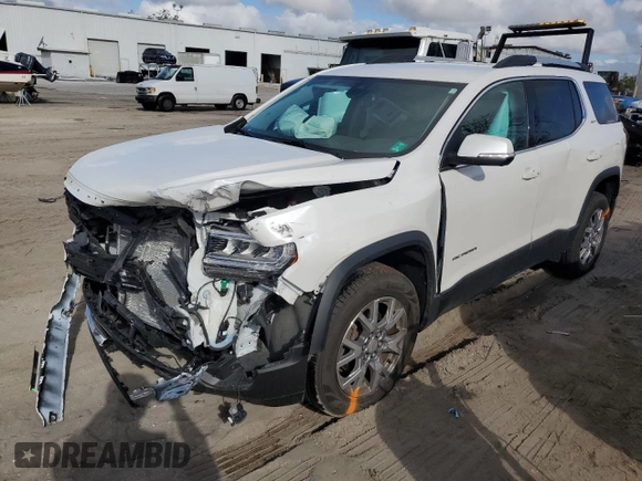 2020 GMC Acadia SLT with VIN 1GKKNMLS4LZ139437, listed as a Copart auction lot 49585185 with Not Provided miles and Salvage Title. Bid and sale history available at DreamBid. Image 1.