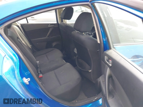 2012 Mazda Mazda3 i Touring with VIN JM1BL1V85C1537224, listed as a IAAI auction lot 41588360 with 186,814 mi miles. Bid and sale history available at carsss.com. Image 8.