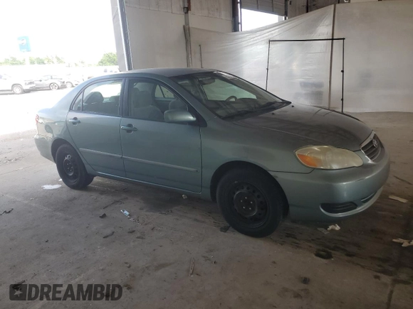 2006 Toyota Corolla CE with VIN 1NXBR30E16Z721033, listed as a Copart auction lot 58329205 with 230,494 mi miles and Clean title. Bid and sale history available at DreamBid. Image 4.