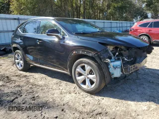 2017 Lexus NX 300h with VIN JTJBJRBZXH2070656, listed as a Copart auction lot 43397545 with 91,469 mi miles and Salvage Title. Bid and sale history available at DreamBid. Image 4.