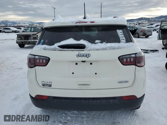 2019 Jeep Compass Latitude с VIN 3C4NJDBB7KT695401, выставлен на аукционе Copart как лот 87839655 с пробегом 121 437 миль миль и Списание • Salvage title. История ставок и продаж доступна на DreamBid. Изображение 6.