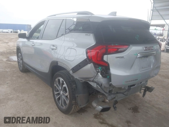 2019 GMC Terrain SLT with VIN 3GKALPEX1KL277406, listed as a IAAI auction lot 41650367 with 77,224 mi miles. Bid and sale history available at carsss.com. Image 3.