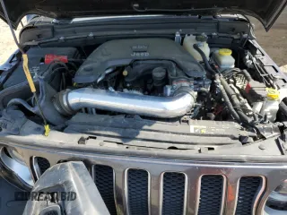2018 Jeep Wrangler Unlimited Sahara with VIN 1C4HJXEG5JW221302, listed as a Copart auction lot 58010785 with 96,211 mi miles and Salvage title. Bid and sale history available at DreamBid. Image 11.
