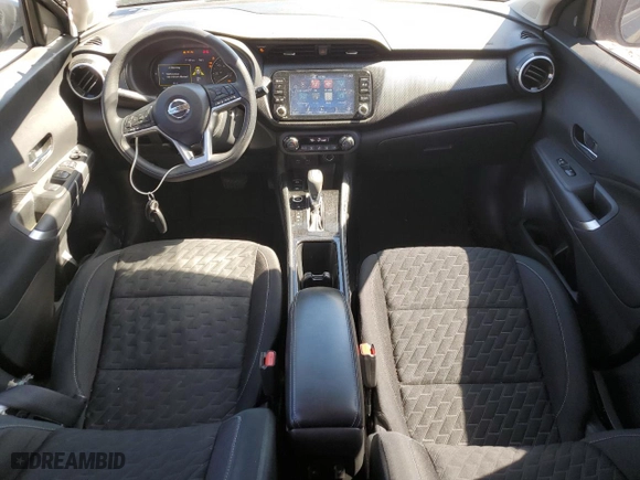 2021 Nissan Kicks SV with VIN 3N1CP5CV7ML508748, listed as a Copart auction lot 47969145 with 91,822 mi miles and Salvage Title. Bid and sale history available at carsss.com. Image 8.