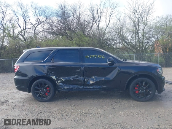 2017 Dodge Durango R/T with VIN 1C4SDJCT2HC935619, listed as a IAAI auction lot 41959296 with 97,283 mi miles and . Bid and sale history available at DreamBid. Image 13.