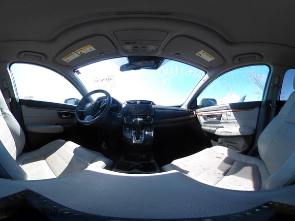2019 Honda CR-V Touring with VIN 2HKRW1H96KH505447, listed as a IAAI auction lot 41876110 with 56,104 mi miles. Bid and sale history available at carsss.com. Image 18.