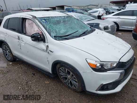 2016 Mitsubishi Outlander Sport 2.0 ES with VIN JA4AP3AU5GZ026113, listed as a IAAI auction lot 41893209 with 66,807 mi miles. Bid and sale history available at carsss.com. Image 1.