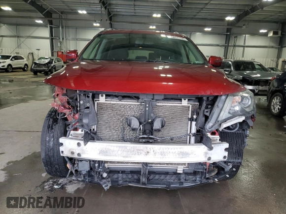 2018 Nissan Pathfinder SL z VIN 5N1DR2MMXJC656198, wystawiony jako Copart lot #85057734 z przebiegiem 144 725 mil mil oraz Szkoda całkowita • Salvage title. Historia ofert i sprzedaży dostępna na DreamBid. Obrazek 5.