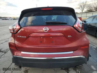 2015 Nissan Murano SV with VIN 5N1AZ2MG5FN227754, listed as a Copart auction lot 84323294 with 77,348 mi miles and Salvage Title. Bid and sale history available at carsss.com. Image 6.