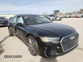 2019 Audi A6 Premium Plus with VIN WAUL2AF26KN051320, listed as a Copart auction lot 64241352 with 92,313 mi miles. Bid and sale history available at carsss.com. Image 1.