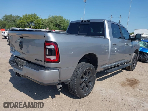 2024 Ram 2500 Laramie with VIN 3C6UR5FL5RG231403, listed as a IAAI auction lot 41995872 with 10,931 mi miles and . Bid and sale history available at DreamBid. Image 4.