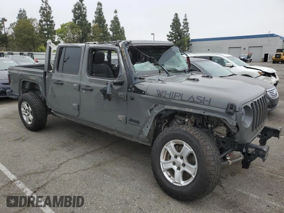 2020 Jeep Gladiator Sport S z VIN 1C6HJTAG6LL193553, wystawiony jako Copart lot #55638915 z przebiegiem 84 600 mil mil oraz Szkoda całkowita • Salvage title. Historia ofert i sprzedaży dostępna na DreamBid. Obrazek 4.
