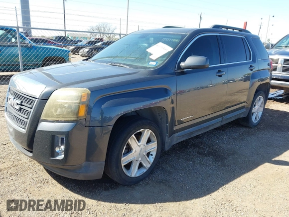 2011 GMC Terrain SLE-2 with VIN 2CTFLTE57B6213534, listed as a IAAI auction lot 41670300 with 1 mi miles. Bid and sale history available at carsss.com. Image 2.