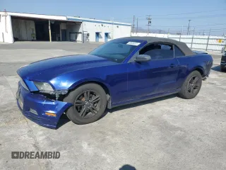 2013 Ford Mustang V6 with VIN 1ZVBP8EM3D5227297, listed as a Copart auction lot 59666085 with 241,664 mi miles and Salvage title. Bid and sale history available at DreamBid. Image 1.