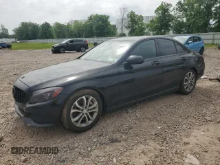 2015 Mercedes-Benz C 300 Luxury with VIN 55SWF4KB6FU065135, listed as a Copart auction lot 60213135 with 109,765 mi miles and Salvage title. Bid and sale history available at DreamBid. Image 1.
