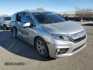 2019 Honda Odyssey EX с VIN 5FNRL6H55KB131818, выставлен на аукционе Copart как лот 80387514 с пробегом 61 264 миль миль и Списание • Salvage title. История ставок и продаж доступна на DreamBid. Изображение 4.