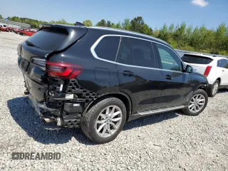 2023 BMW X5 xDrive40i with VIN 5UXCR6C08P9R06807, listed as a Copart auction lot 52030505 with 43,600 mi miles and Salvage title. Bid and sale history available at DreamBid. Image 3.
