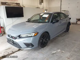 2024 Honda Civic Sedan Sport with VIN 2HGFE2F57RH523083, listed as a IAAI auction lot 41640145 with 9,895 mi miles. Bid and sale history available at carsss.com. Image 17.
