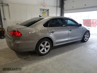 2013 Volkswagen Passat SE with VIN 1VWBP7A36DC035598, listed as a Copart auction lot 51588875 with 168,339 mi miles and Salvage Title. Bid and sale history available at carsss.com. Image 3.