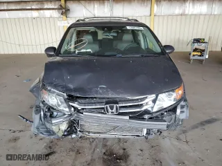 2015 Honda Odyssey EX-L with VIN 5FNRL5H62FB037338, listed as a Copart auction lot 43087485 with 134,579 mi miles and Salvage Title. Bid and sale history available at carsss.com. Image 5.