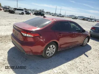 2022 Toyota Corolla LE with VIN 5YFEPMAE3NP323801, listed as a Copart auction lot 49072585 with 67,252 mi miles and Salvage Title. Bid and sale history available at carsss.com. Image 3.