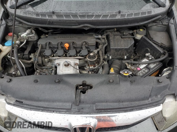 2009 Honda Civic LX z VIN 2HGFA16559H348516, wystawiony jako Copart lot #48715965 z przebiegiem 149 514 mil mil oraz Szkoda całkowita • Salvage title. Historia ofert i sprzedaży dostępna na DreamBid. Obrazek 11.
