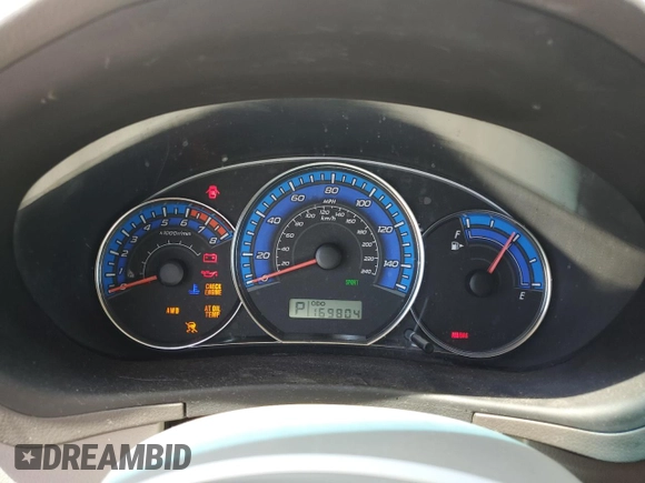 2009 Subaru Forester X with VIN JF2SH63629H722932, listed as a Copart auction lot 62602135 with 169,804 mi miles and Clean title. Bid and sale history available at DreamBid. Image 9.