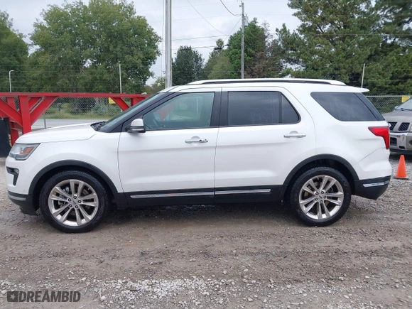 2018 Ford Explorer Limited with VIN 1FM5K7FH8JGC63234, listed as a IAAI auction lot 40434875 with 126,394 mi miles. Bid and sale history available at carsss.com. Image 14.
