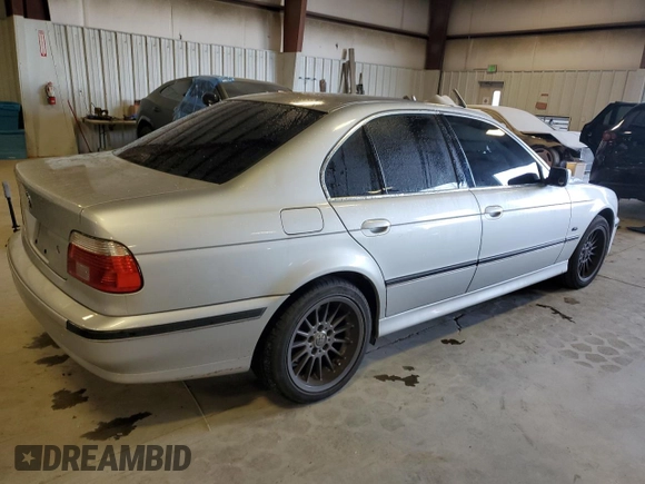 2002 BMW 5 Series 540iA with VIN WBADN63422GN85210, listed as a Copart auction lot 42259535 with 122,703 mi miles and Clean Title. Bid and sale history available at carsss.com. Image 3.