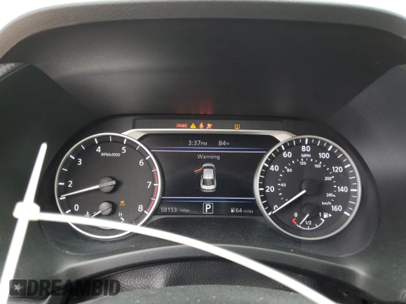 2021 Nissan Sentra SV with VIN 3N1AB8CV5MY256492, listed as a Copart auction lot 51407965 with 58,153 mi miles and Salvage title. Bid and sale history available at DreamBid. Image 9.
