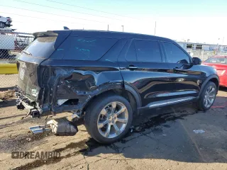 2020 Ford Explorer Platinum with VIN 1FM5K8HC2LGA14647, listed as a Copart auction lot 43446895 with 0 mi miles and Salvage Title. Bid and sale history available at carsss.com. Image 3.