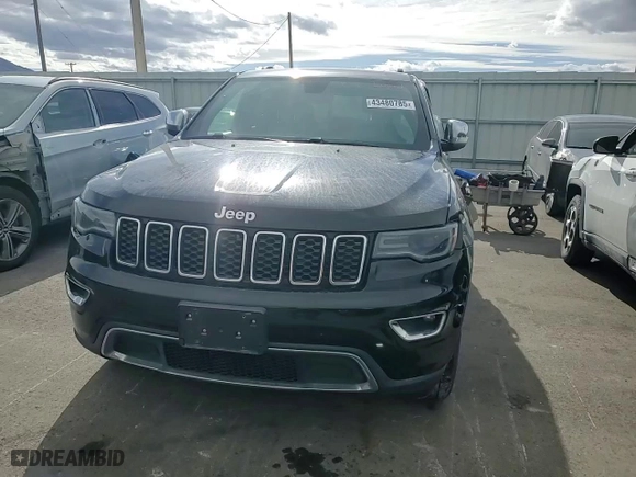 2019 Jeep Grand Cherokee Limited with VIN 1C4RJEBG3KC680764, listed as a Copart auction lot 43480785 with 96,947 mi miles and Salvage Title. Bid and sale history available at carsss.com. Image 10.
