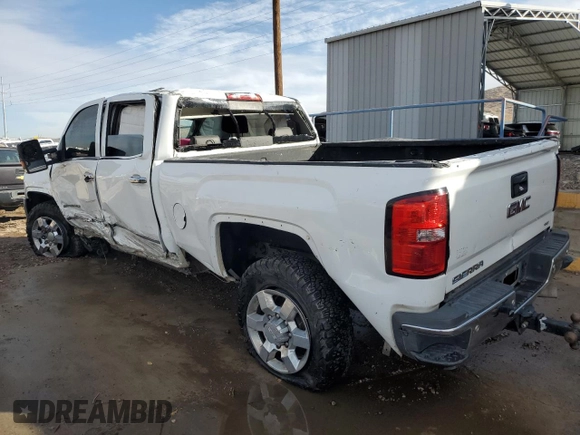 2018 GMC Sierra 2500HD SLT with VIN 1GT12TEY3JF104544, listed as a Copart auction lot 84002454 with 0 mi miles and Salvage Title. Bid and sale history available at carsss.com. Image 2.