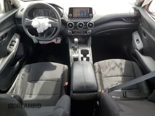 2024 Nissan Sentra S with VIN 3N1AB8BV7RY291866, listed as a Copart auction lot 58578065 with 40,751 mi miles and Salvage title. Bid and sale history available at DreamBid. Image 8.