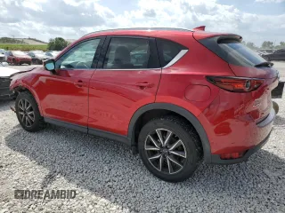 2018 Mazda CX-5 Grand Touring with VIN JM3KFADM7J0399895, listed as a Copart auction lot 47598265 with 0 mi miles and Salvage Title. Bid and sale history available at carsss.com. Image 2.