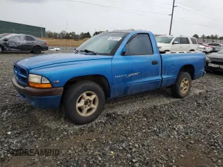 1998 Dodge Dakota SLT with VIN 1B7FL26XXWS645107, listed as a Copart auction lot 82909184 with 217,072 mi miles and Clean Title. Bid and sale history available at DreamBid. Image 1.