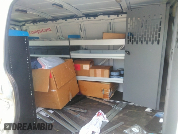 2021 Chevrolet Express Cargo with VIN 1GCWGAFP1M1244868, listed as a IAAI auction lot 42578406 with 62,764 mi miles and . Bid and sale history available at DreamBid. Image 8.
