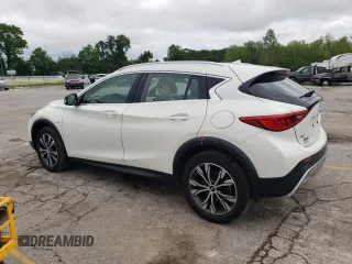 2017 Infiniti QX30 Luxury with VIN SJKCH5CR5HA018879, listed as a Copart auction lot 54448334 with 35,081 mi miles and Salvage Title. Bid and sale history available at carsss.com. Image 2.