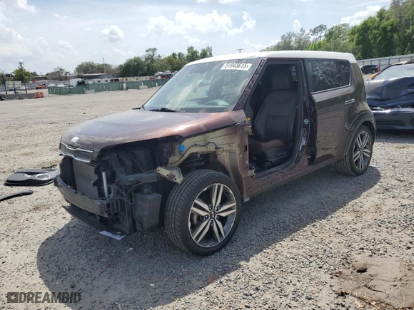2017 Kia Soul + with VIN KNDJP3A59H7471174, listed as a Copart auction lot 51943615 with 66,681 mi miles and Salvage Title. Bid and sale history available at carsss.com. Image 1.