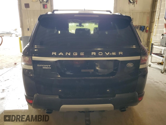 2016 Land Rover Range Rover Sport V6 HSE with VIN SALWR2PF9GA653638, listed as a Copart auction lot 50722635 with 177,555 mi miles and Clean Title. Bid and sale history available at carsss.com. Image 6.