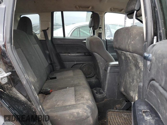 2012 Jeep Compass Latitude with VIN 1C4NJDEB8CD611962, listed as a Copart auction lot 50905545 with 173,579 mi miles and Non Repairable. Bid and sale history available at carsss.com. Image 11.