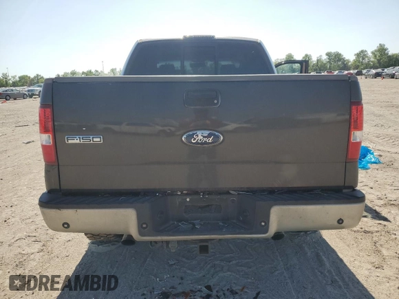 2007 Ford F-150 XLT with VIN 1FTPW14V77KC10974, listed as a Copart auction lot 52393455 with 167,297 mi miles and Salvage Title. Bid and sale history available at DreamBid. Image 6.