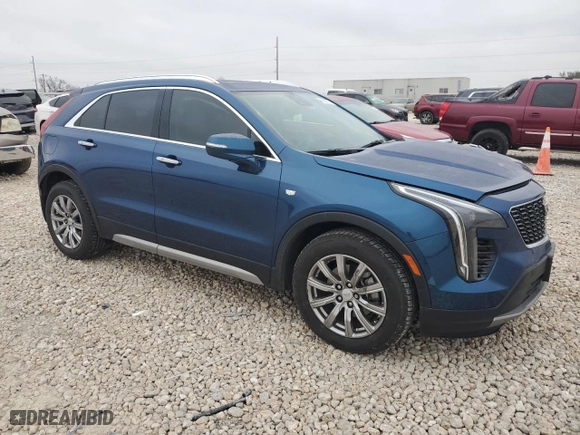 2019 Cadillac XT4 AWD Premium Luxury with VIN 1GYFZDR44KF139636, listed as a Copart auction lot 43924775 with 81,495 mi miles and Salvage Title. Bid and sale history available at carsss.com. Image 4.