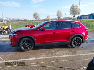 2022 Mazda CX-9 Touring Plus with VIN JM3TCBAY8N0614524, listed as a IAAI auction lot 41893238 with 41,693 mi miles. Bid and sale history available at carsss.com. Image 14.