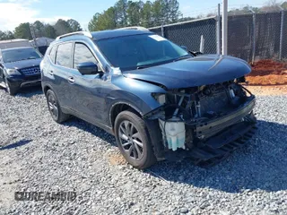 2016 Nissan Rogue SV with VIN 5N1AT2MT8GC815126, listed as a IAAI auction lot 41643696 with 112,064 mi miles. Bid and sale history available at carsss.com. Image 1.