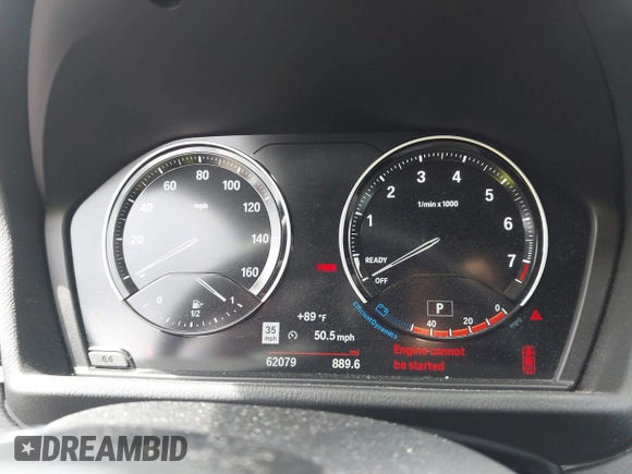 2021 BMW X1 xDrive28i z VIN WBXJG9C09M5T94206, wystawiony jako IAAI lot #42498235 z przebiegiem 62 079 mil mil oraz . Historia ofert i sprzedaży dostępna na DreamBid. Obrazek 7.