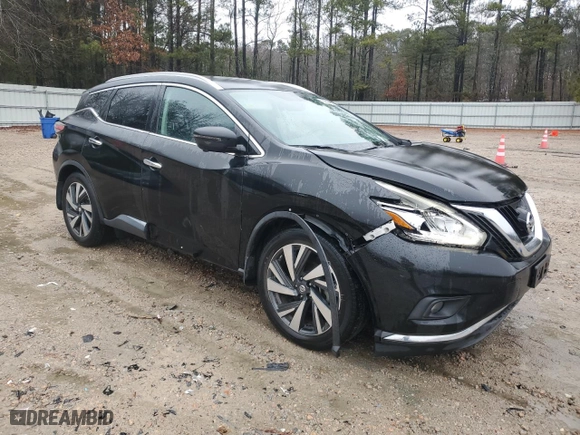 2016 Nissan Murano SV with VIN 5N1AZ2MG9GN121616, listed as a Copart auction lot 86984904 with 133,521 mi miles and Salvage Title. Bid and sale history available at carsss.com. Image 4.