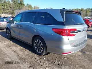2023 Honda Odyssey EX-L with VIN 5FNRL6H69PB045766, listed as a IAAI auction lot 41819744 with 30,343 mi miles. Bid and sale history available at carsss.com. Image 3.